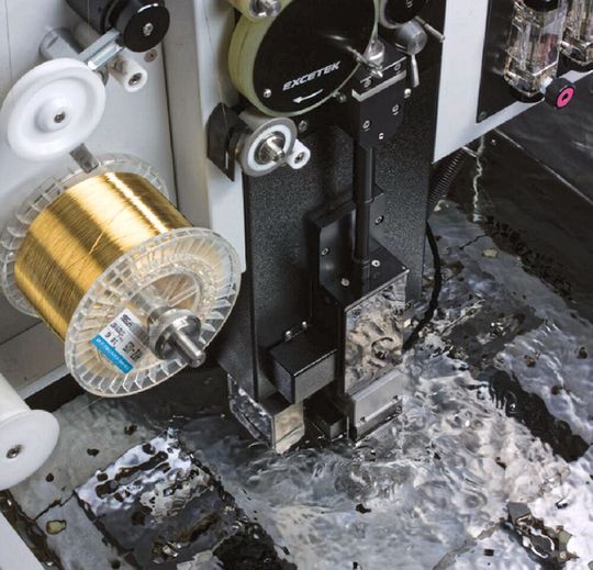 Excetek Gplus range of CNC wire EDM machines achieves a standard machining surface roughness of Ra 0.3 microns. Excetek Gplus range of CNC wire EDM machines achieves a standard machining surface roughness of Ra 0.3 microns.