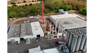 Ein Blick aus der Vogelperspektive auf die Baustelle. (Bild: Renolit)