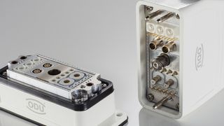 Das modulare Steckverbindungssystem Odu-Mac soll ab sofort in einer noch leistungsstärkeren Version zur Verfügung stehen. (Bild: Odu)