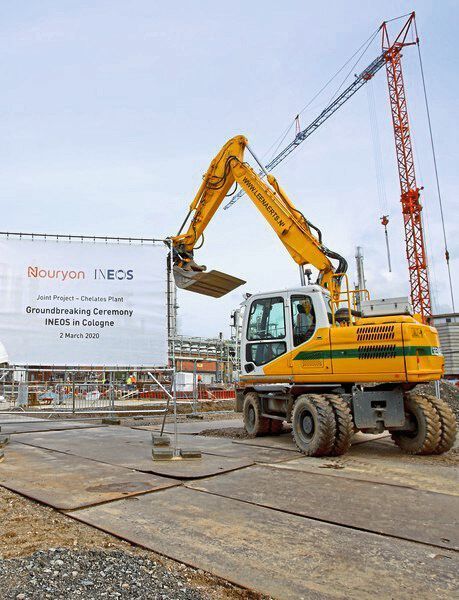 Nouryon and Ineos Nitriles haben den Spatenstich für eine neue Anlagen in Köln gefeiert. (Ineos)