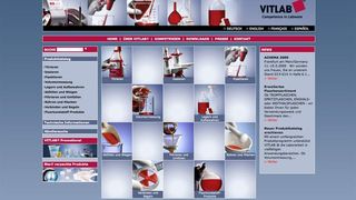 Die neue Website von Vitlab. (Archiv: Vogel Business Media)