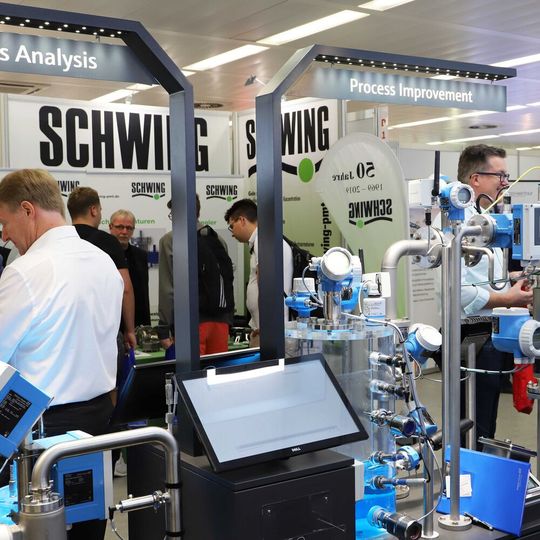 Die Meorga veranstaltet regelmäßig regionale Fachmessen für MSR- und Automatisierungstechnik. Im Bild: Blick in die Halle einer vergangenen Veranstaltung.(Bild:  Meorga)