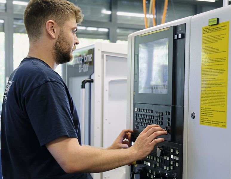 Die Programmierung verläuft absolut  konventionell, sie ist grundsätzlich sehr einfach.  (Bild: Matthias Böhm)