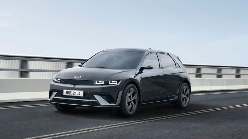 Der Hyundai Ioniq 5 geht aufgefrischt in die zweite Lebenshälfte.(Bild:  Autoren-Union Mobilität/Hyundai)