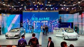 Shanghai präsentierte mit viel Souveränität eine Messe, die im Gegensatz zu etablierten Veranstaltungen wie der IAA oder der Paris Motorshow durch steigende Besucher- und Ausstellerzahlen glänzte. (Im Bild: Audi AI-ME) (Matthias von Alten)
