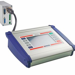 Bei dem neuen sensorlos arbeitenden Abrichtsystem für Schleifscheiben werden alle aus dem Betrieb der Spindel abgeleiteten Signale graphisch auf einem LCD-Display dargestellt.