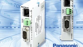 Obwohl der FP Web-Server nur die Größe einer Zigarettenschachtel hat, kann er wie ein großer Web-Server die Daten der Unterstationen umlenken und weiterleiten.  (Bild: Panasonic)