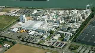 Luftbild des Grace-Standorts in Worms  (Bild: Business Wire/Grace)