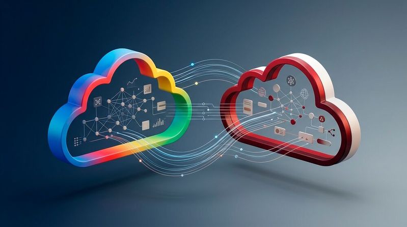Oracle und Google Cloud erweitern ihre Partnerschaft, um Googles Gemini-Modelle in Oracles Portfolio an Unternehmensanwendungen zu integrieren.(Bild:  Gemini / KI-generiert)