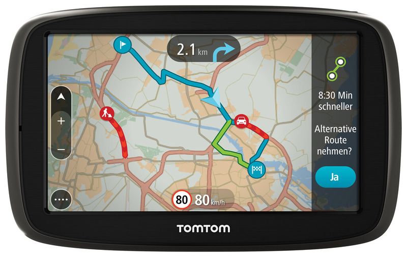 Die seit zehn Jahren bestehende Tom Tom Go-Reihe wurde nun durch zwei weitere Modelle, das Go 50 und das Go 60 erweitert. (Bild: TomTom)