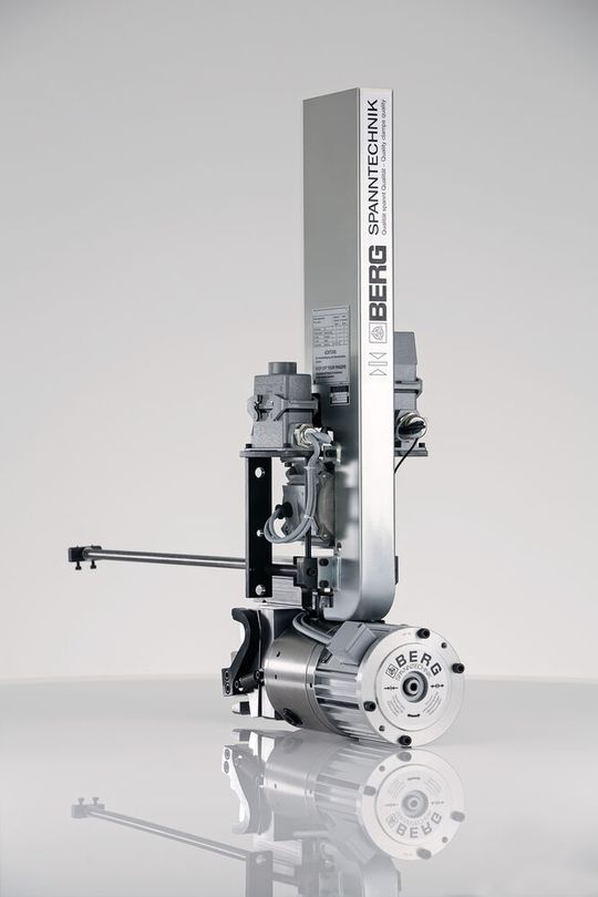 Berg Spanntechnik konstruiert und produziert modulare Spannsysteme für Umform- und Zerspanungsmaschinen, die an unterschiedlichsten stationären und rotierenden Schnittstellen eingesetzt werden.(Bild:  Coscom/Berg Systemtechnik)