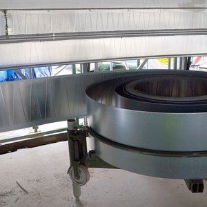 Lipp Verinox steel band coil feed