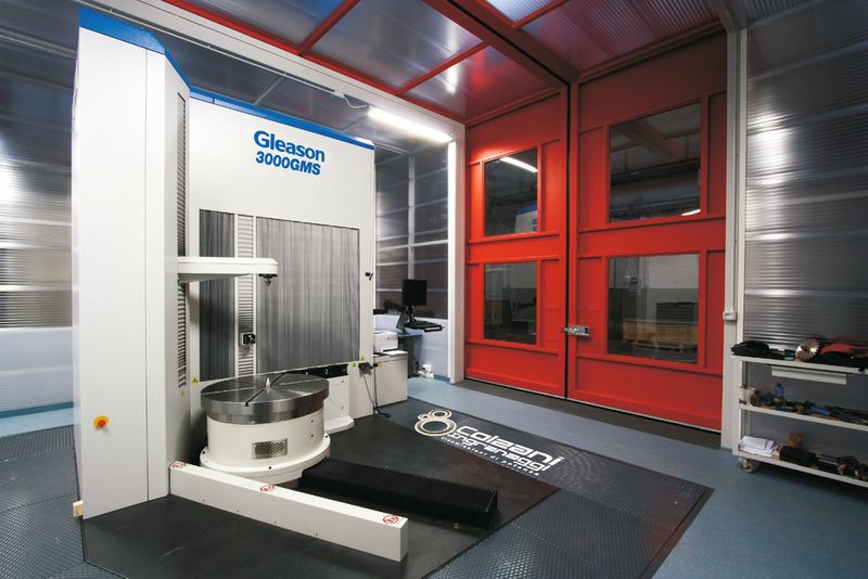 Für eine wirtschaftliche Vermessung von Verzahnungen an Bauteilen bis 3000 mm Durchmesser steht das rüstzeitoptimierte 3000GMS Messzentrum bereit. (Bild: Gleason)