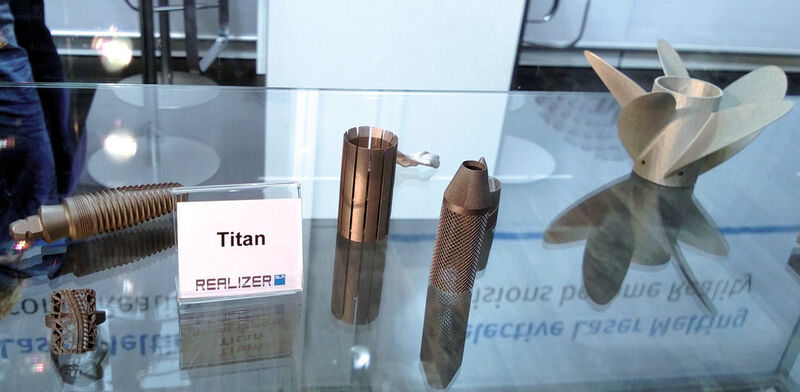 Die Rapid Tech widmet sich dem industriellen Additiv Manufacturing (AM). (Bild: D. Quitter, konstruktionspraxis)