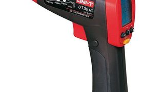 Das neue IR-Thermometer kann über eine USB-Schnittstelle an den PC oder ein Notebook angeschlossen werden, was Aufzeichnungen über einen längeren Zeitraum hinweg ermöglicht. Bild: Reichelt Elektronik (Archiv: Vogel Business Media)