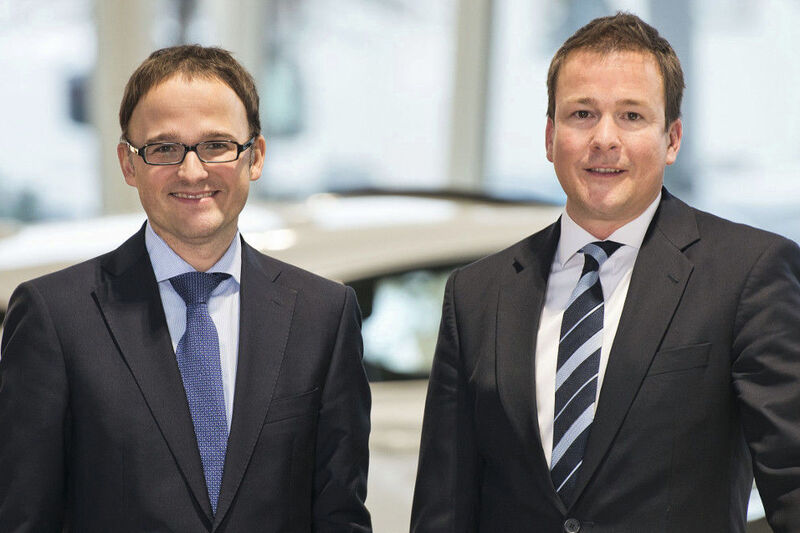 Das Kunzmann-Führungsduo: Karl Diehm (li.), geschäftsführender Gesellschafter, und Geschäftsführer Andreas Tetzloff. (Kunzmann)