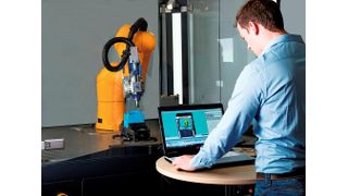 The machining cell can be used for mould finishing operations such as deburring and polishing, and it may soon meet requirements for die manufacturing. (Source: MBFZ Toolcraft)