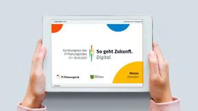 Gemäß dem Motto „So geht Zukunft. Digital.“ soll der IT-Planungsrat-Fachkongress 2021 sowohl vor Ort in der Messehalle Dresden als auch virtuell stattfinden