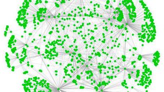 Sowohl in Pflanzen als auch im Menschen agieren Proteine nicht unabhängig, sondern stehen in engen wechselseitigen Beziehungen und arbeiten zusammen in komplexen Netzwerken was dieses Bild zeigt. (TUM/Falter-Braun)