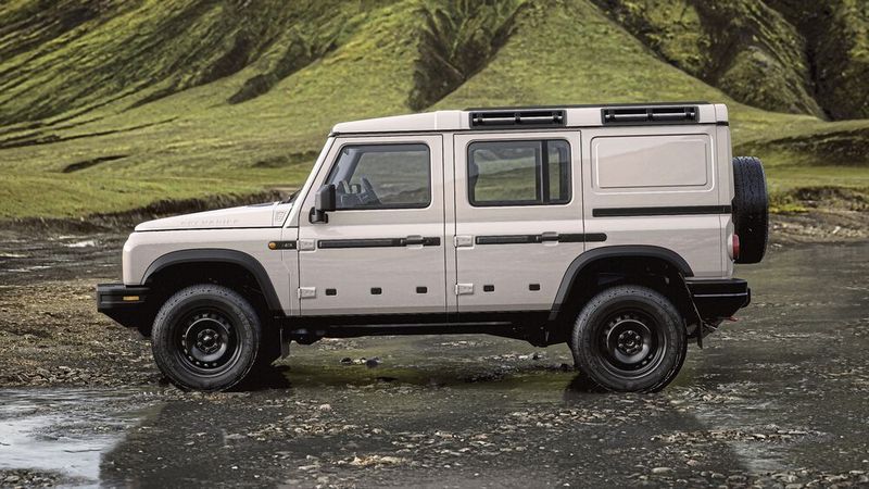 Den Grenadier gibt es neben der Pkw- auch als Nutzfahrzeugzulassung. (Ineos)