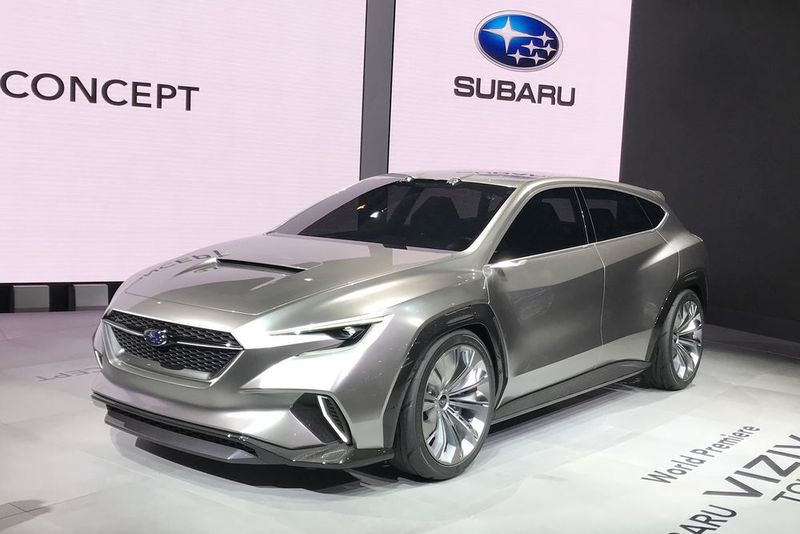 Subaru zeigt in Genf die Studie Viziv Tourer Concept. (Seyerlein/»kfz-betrieb«)