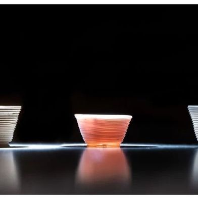 The so-called Direct Ink Printing enables the process to start at room temperature, followed by heat treatment at only 250 °C. (Source: Lincoln Laboratory)