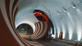 Voyah bewirbt das Modell Passion S mit einem Stunt in einem Tunnel. (Bild: Voyah)