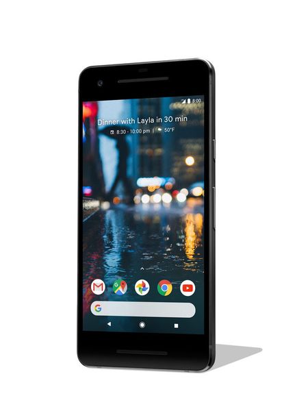 Das Pixel 2 hat ein Fünf-Zoll-Amoled-Display mit einer Auflösung von 1.920 x 1.080 Pixel. (Google)