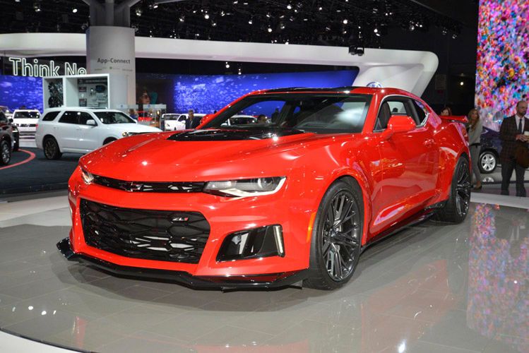 Chevrolet zeigt in New York den Camaro ZL-1, ... (Foto: Newspress)