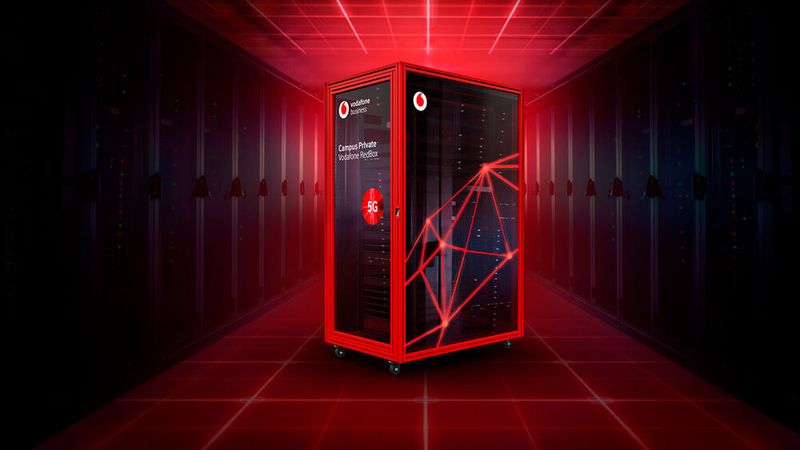 Zentraler Baustein der Campus-Netze ist die Vodafone RedBox, die die Düsseldorfer am 23. Juni erstmals als Modell vorgestellt haben. (Bild: Vodafone)