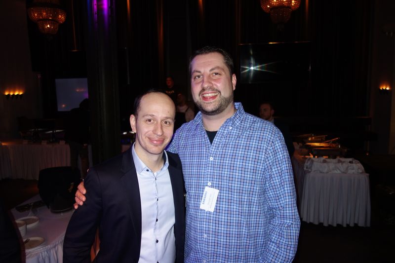 (l.) Philip Koch, BD Rowa, und Christoph Klaar, Samsung. (Bild: IT-BUSINESS)