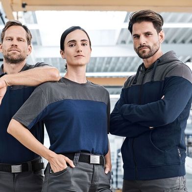 Zertifizierte Bio-Baumwolle und GRS-Polyester bilden die Basis der neuen Kollektion. (Bild: Kübler)