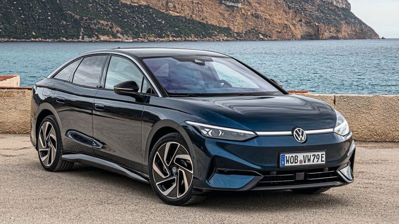 Meistzugelassenes BEV im November: der VW ID 7 mit 3.340 Neuzulassungen. (Bild: VW)