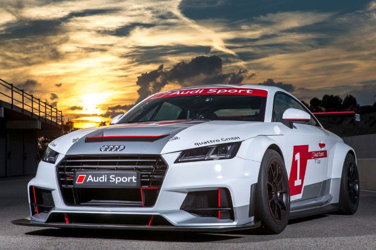Motorsport für Einsteiger: Seit 2015 setzt Audi mit dem TT Cup einen eigenen Markenpokal auf Kundensportebene im Rahmen der DTM ein. (Foto: Audi)