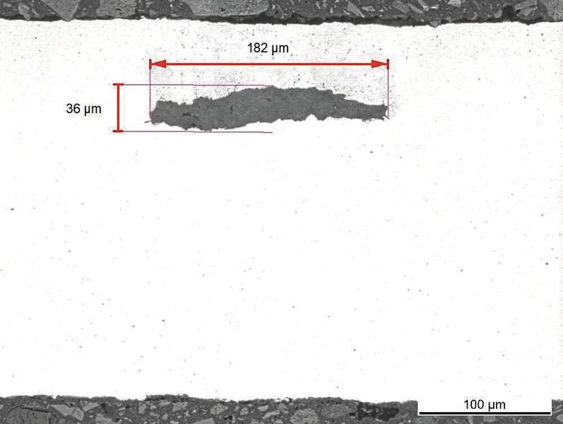 3. Schliff-Fehler. (Bild: IMS)