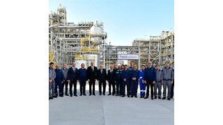 The inauguration of the Socar carbamide complex took place on January 16, 2019. (Neste Engineering)