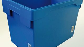 Rund 80 l fasst ein neuer nestbarer Behälter von Bekuplast aus Polypropylen. (Bild: Bekuplast)