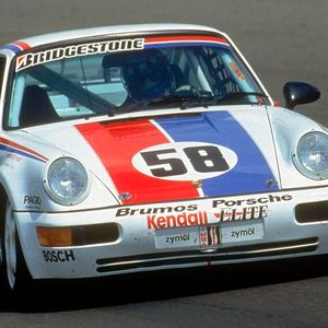 1993 wurde Hans-Joachim Stuck Gesamtsieger der IMSA Supercar Rennserie im 911 Turbo 3.6 IMSA Supercar.(Bild:  Porsche AG)