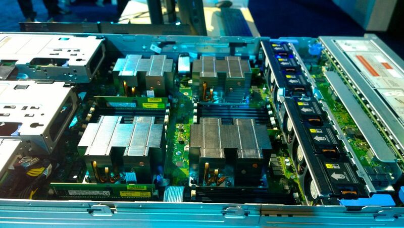 Der Poweredge R840 bietet Platz für zwei GPUs oder FPGA-Karten. (Vogel IT-Medien)