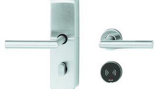 Funktion und Design vereint das neue Türterminal DT 400/DT 401 von Häfele. Bild: Häfele (Archiv: Vogel Business Media)