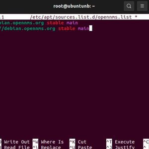 Anpassen der Paketquellen für die Installation von OpenNMS auf Ubuntu. (Joos / Canonical)