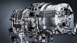 Volvo hat ein vergleichsweise einfaches mechanisches System zur Bremsenergie-Rückgewinnung entwickelt. Der Schwungradspeicher arbeitet an der Hinterachse eines frontgetriebenen Fahrzeugs. (Volvo)