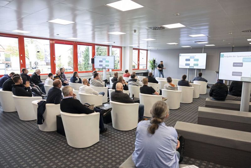 Impressionen der Hausausstellung 2024. (Bild: Hermle AG)