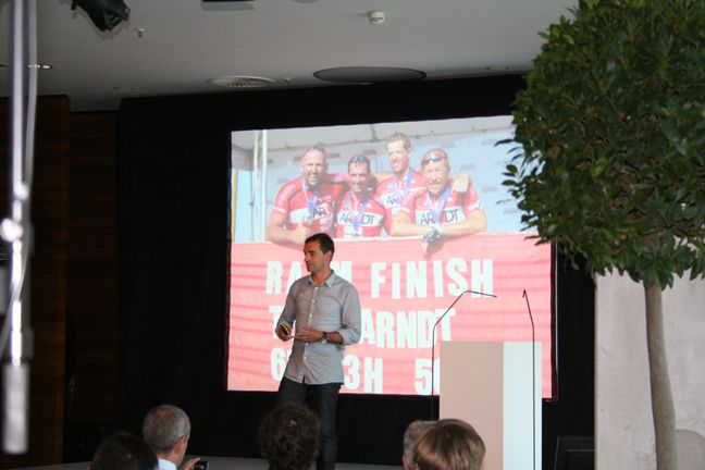 Keynote Speaker Andreas Niedrig hat bewiesen, dass und wie man es schaffen kann. Er schaffte den Sprung vom Drogenabhängigen zum Ironman. (Archiv: Vogel Business Media)