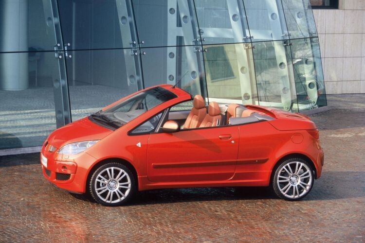 Den Colt gibt es auch als Cabrio-Coupé CZC. (Foto: Mitsubishi)