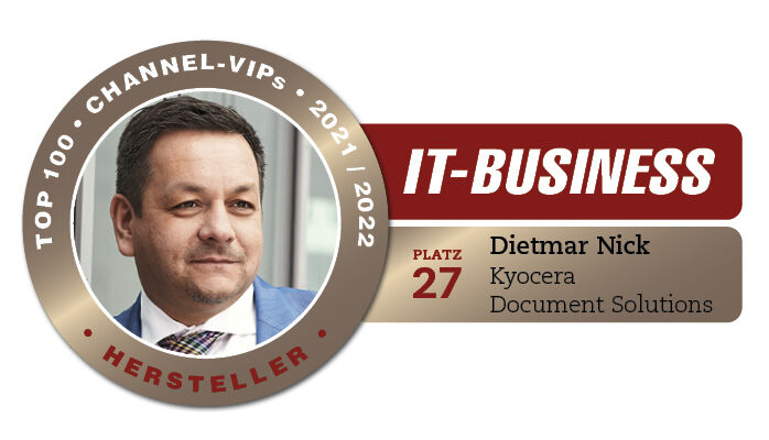 Dietmar Nick, Geschäftsführer, Kyocera Document Solutions (IT-BUSINESS)