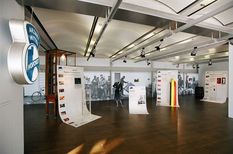 Eine Dauer-Ausstellung erzählt die Geschichte des Industriestandortes Höchst. (Bild: Industriepark Höchst)
