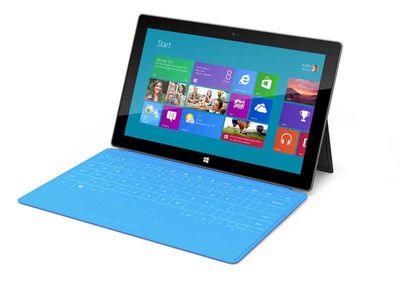 10,6 Zoll misst das Display bei beiden Surface Modellen, die sich hinsichtlich des Prozessors und des Betriebssystems unterscheiden. (Archiv: Vogel Business Media)