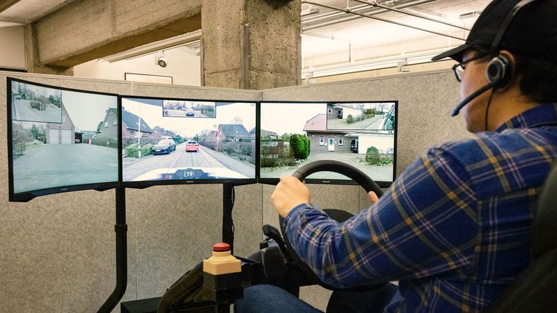 Der Fahrer hat dort alles im Blick. (Bild: Autoren-Union Mobilität/Vay)