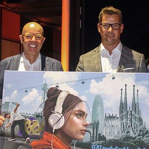 Freuen sich über den neuen Seat-Cupra-Betrieb in Walsrode: (v. l.) Betriebsleiter Carsten Ahrens, Firmenchef Karl-Heinz Kahle und sein Geschäftsführer Thomas Keller sowie Guido Steckel, Regionalleiter Nord von Seat Deutschland. (Bild:  Autohaus Kahle)